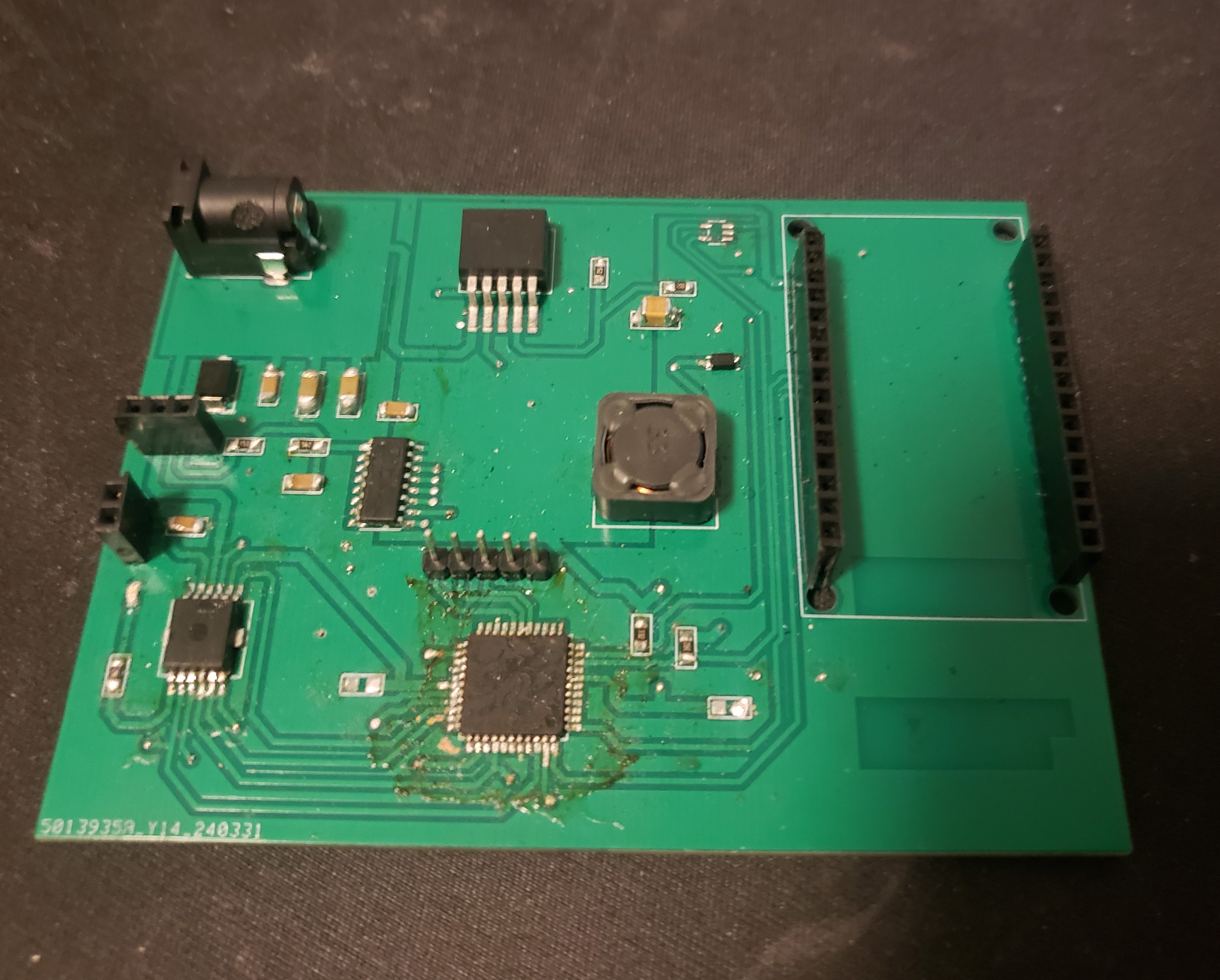 physical pcb board